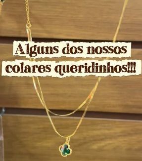 Colares dourados